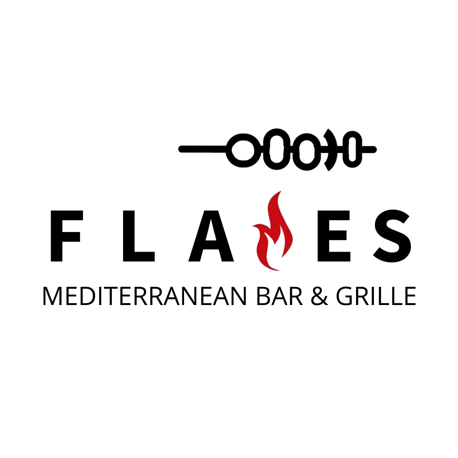 Flames Mediterranean Bar & Grill logo